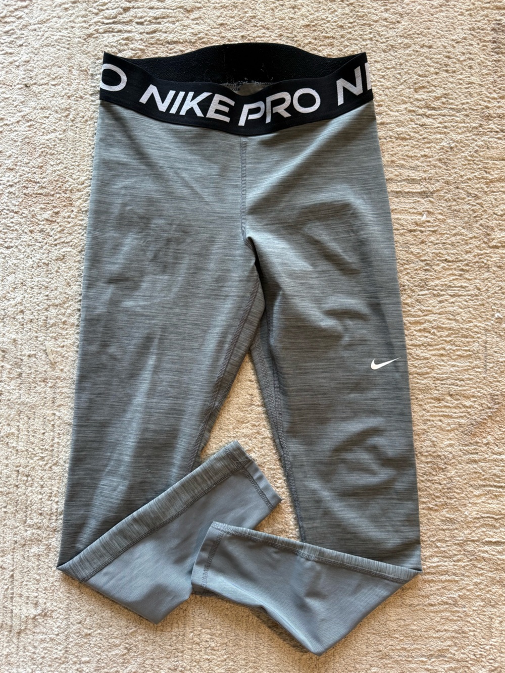 Nike Pro Gray Active Leggings